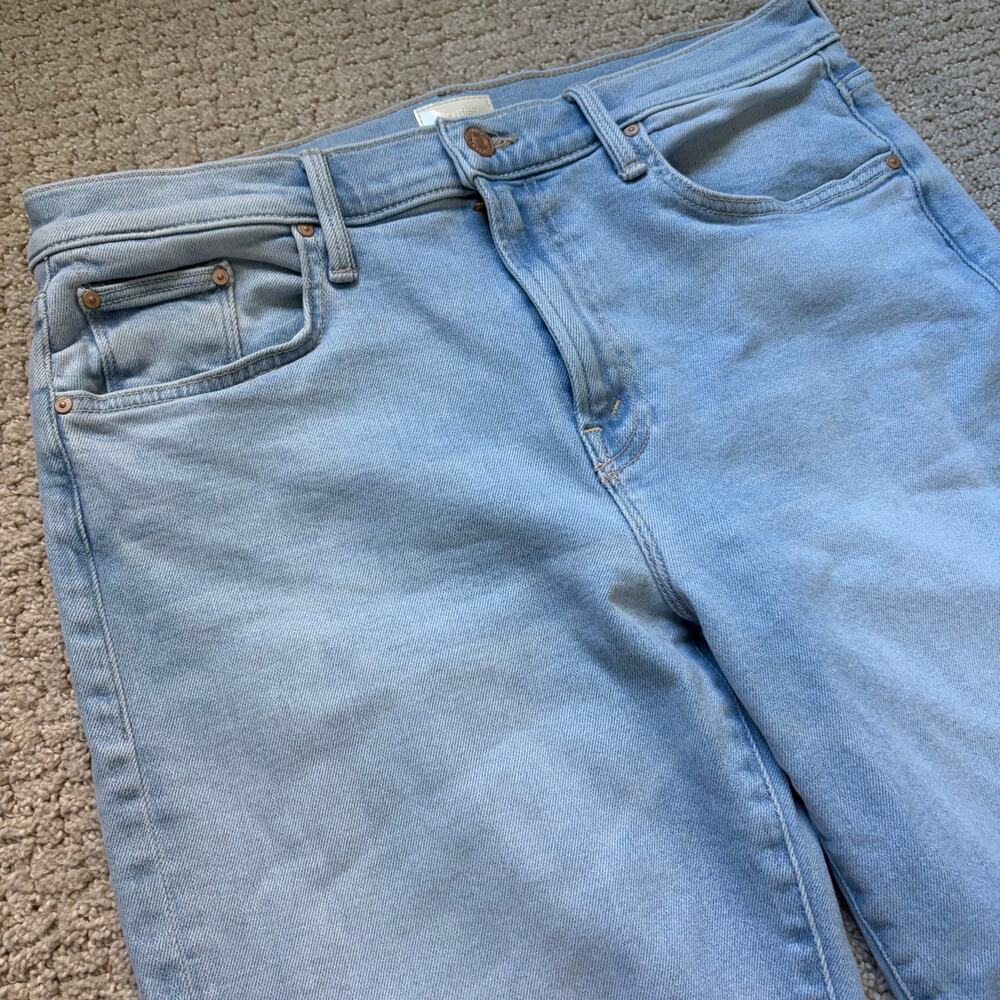 Mother Denim The Mid Rise Rmbler Zip Ankle Jeans Size 31 Ball's In Your Court - Picture 5 of 11